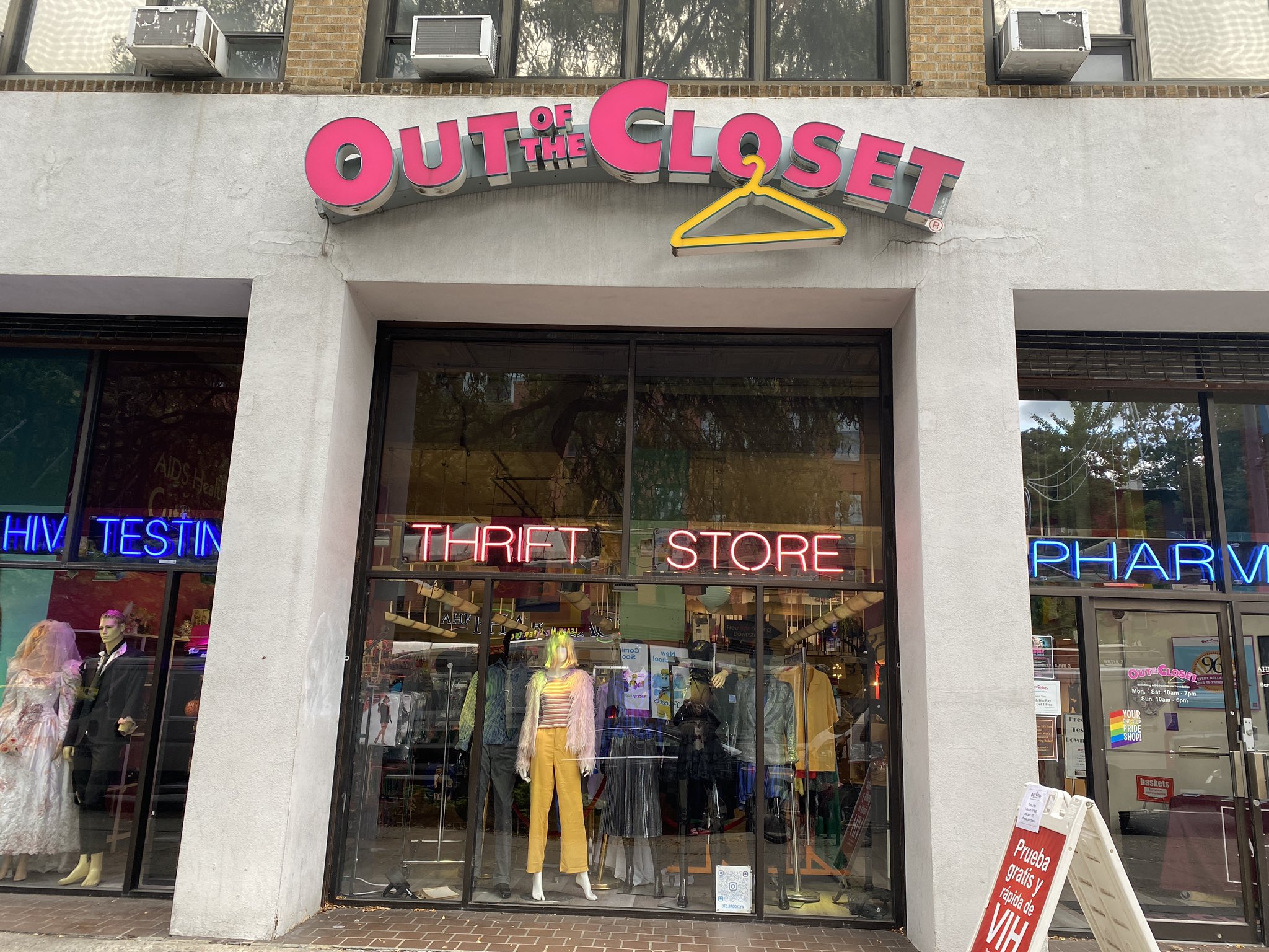 Out of the Closet – Brooklyn
